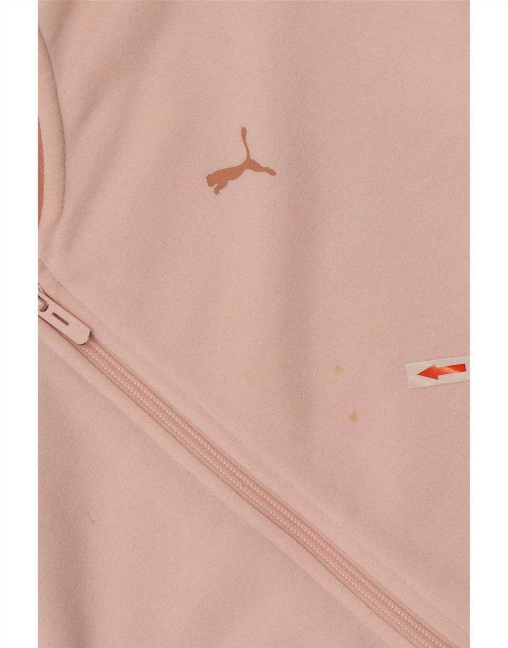Puma ženska gornja jakna trenirke UK 12 srednje ružičaste boje