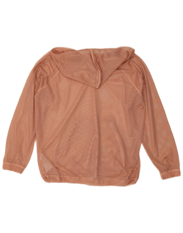 Zara ženska prevelika trenirka s kapuljačom, gornja jakna UK 10 Mala ružičasta