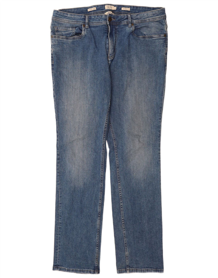 Dack's muške ravne traperice regularnog kroja IT 52 XL W36 L33 plave