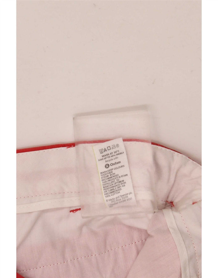 Marks & Spencer muške chino kratke hlače W36 veliki narančasti pamuk