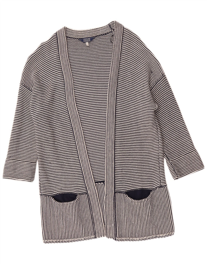 Joules ženski prekomjerni dugi kardigan pulover UK 14 Large Blue