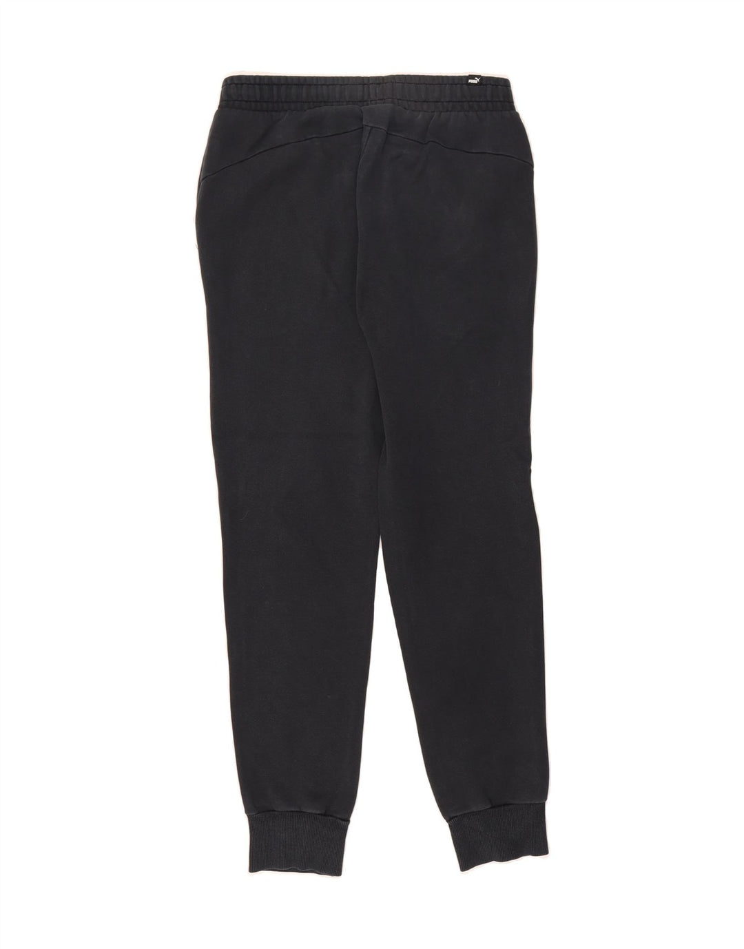 PUMA Mens Tracksuit Trousers Joggers Small  Black Cotton Vintage Puma and Second-Hand Puma from Messina Hembry 