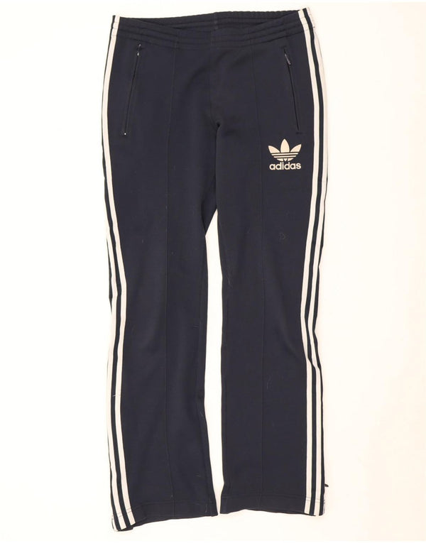 Adidas muške trenirke s grafičkim motivima XS tamnoplavi poliester