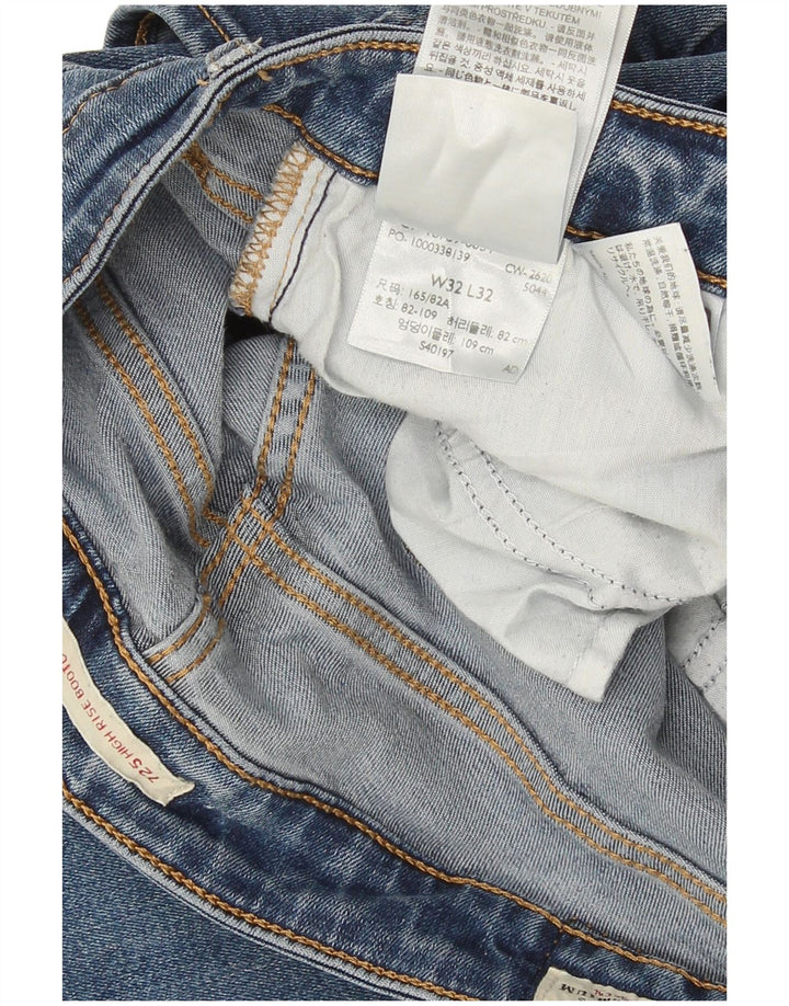 Levi's ženske 725 traperice visokog rasta W32 L32 plavi liocel