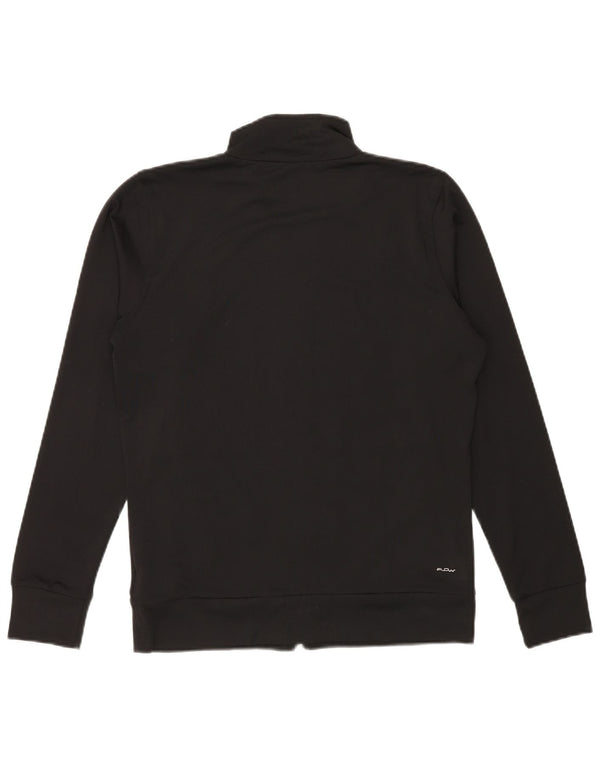 FILA ženska gornja jakna trenirke UK 16 veliki crni poliester u boji