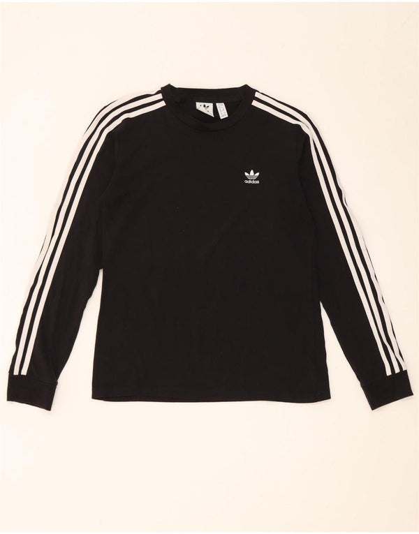 Adidas ženska majica dugih rukava UK 12 Srednje crni pamuk