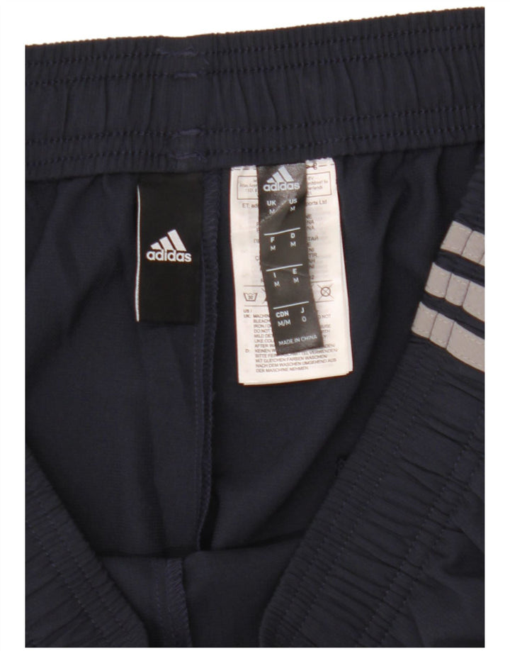 Adidas muške sportske kratke hlače srednje tamnoplave poliesterske sportske hlače