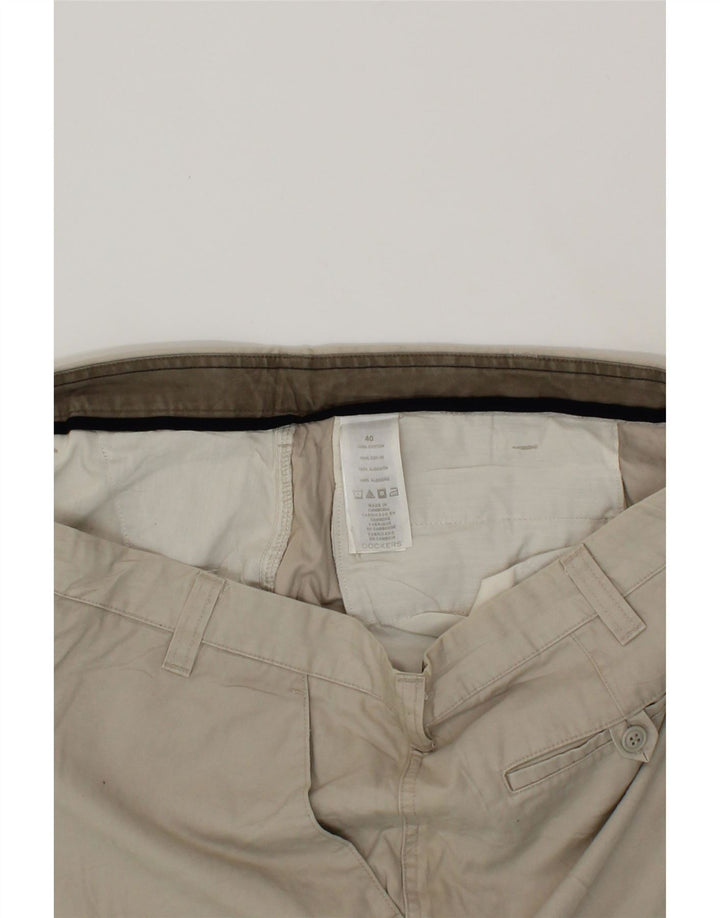 DOCKERS Mens Chino Trousers W40 XL Grey Cotton Vintage Dockers and Second-Hand Dockers from Messina Hembry 