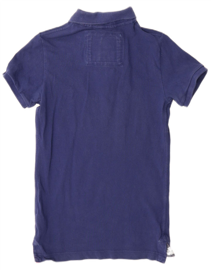 Superdry muška polo majica mala tamnoplava pamuk