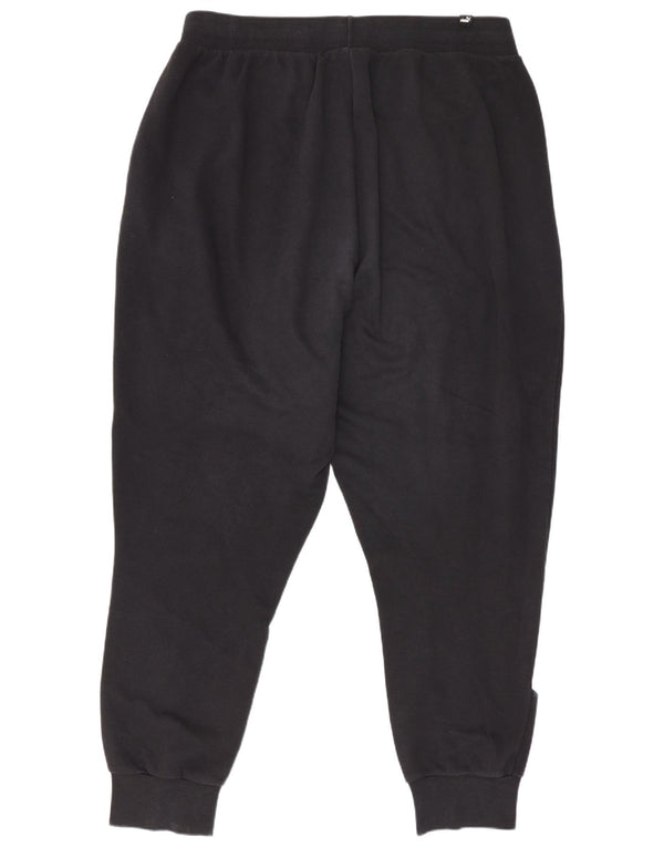 Puma muške trenirke Hlače Joggers XL Black Colourblock Cotton Sports