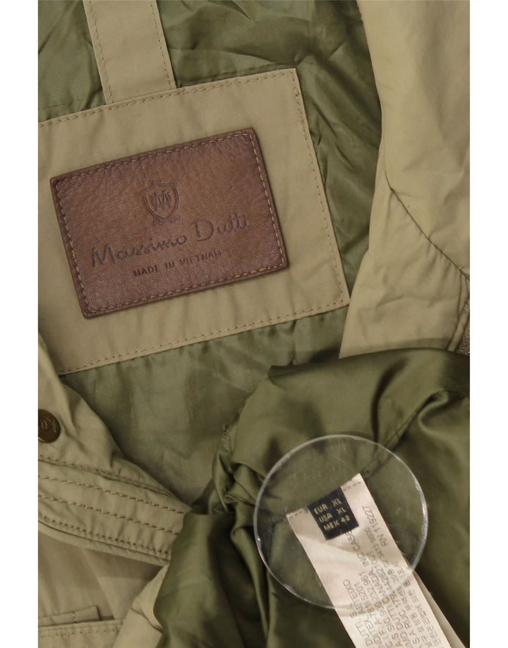Massimo Dutti muška pomoćna jakna UK 42 XL kaki najlon