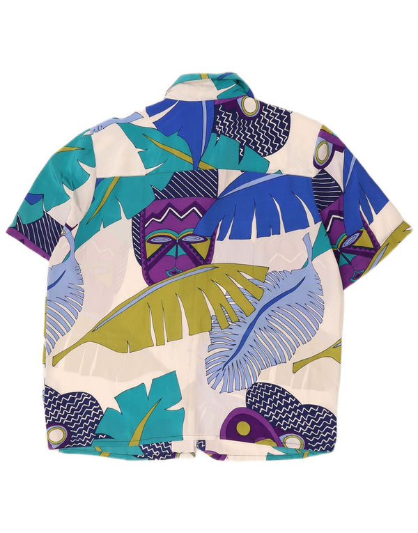 Julietta Womens Abstract Pattern Shirt IT 42 Medium Multicoloured