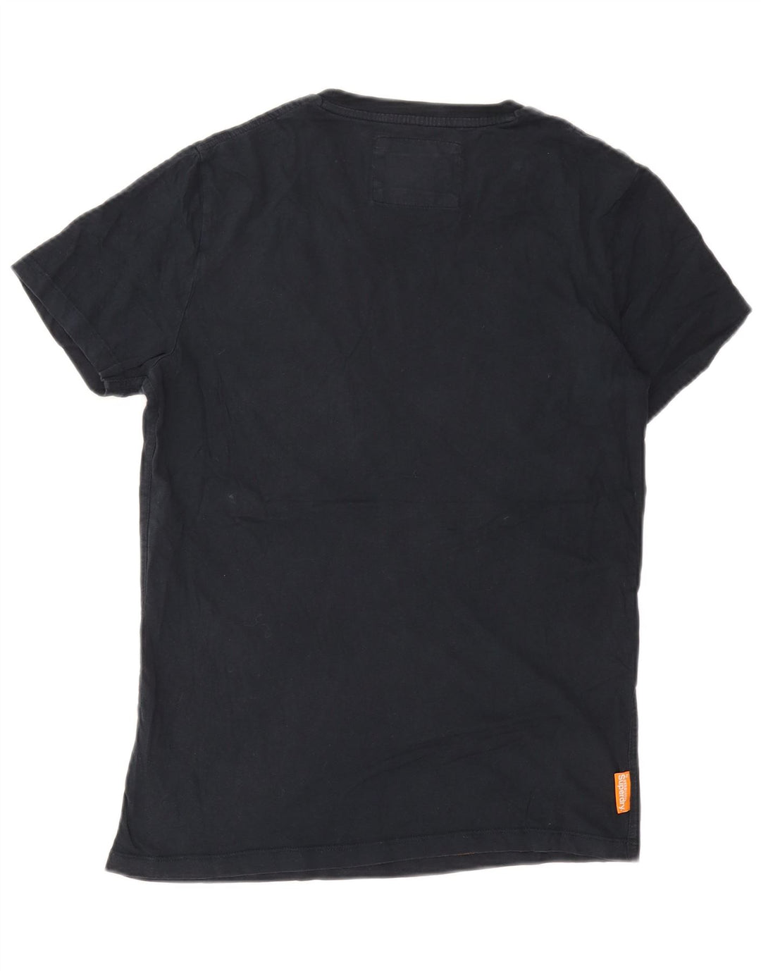 Superdry muška majica kratkih rukava srednje tamnoplavi pamuk