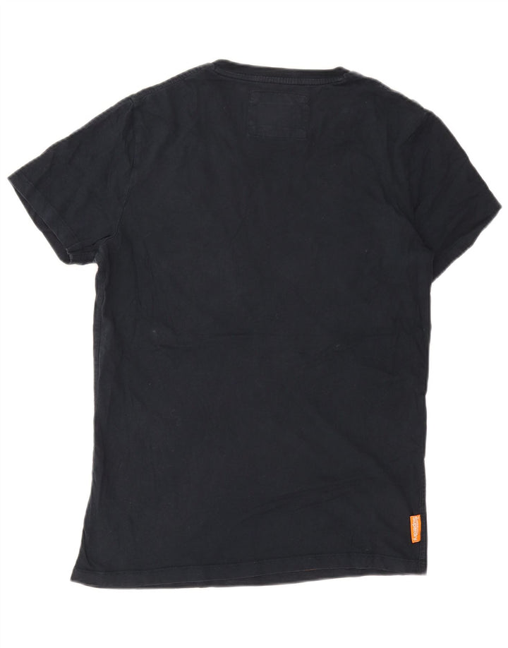 Superdry muška majica kratkih rukava srednje tamnoplavi pamuk