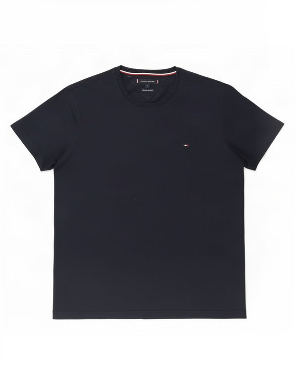 Velika muška majica Tommy Hilfiger, tamnoplavi pamuk