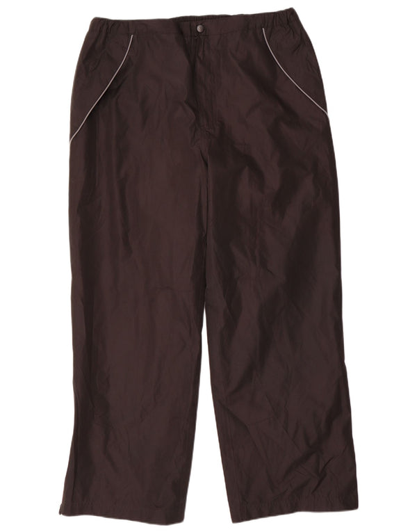 Marks & Spencer muške ravne ležerne hlače Blue Harbor W36 L28 crne