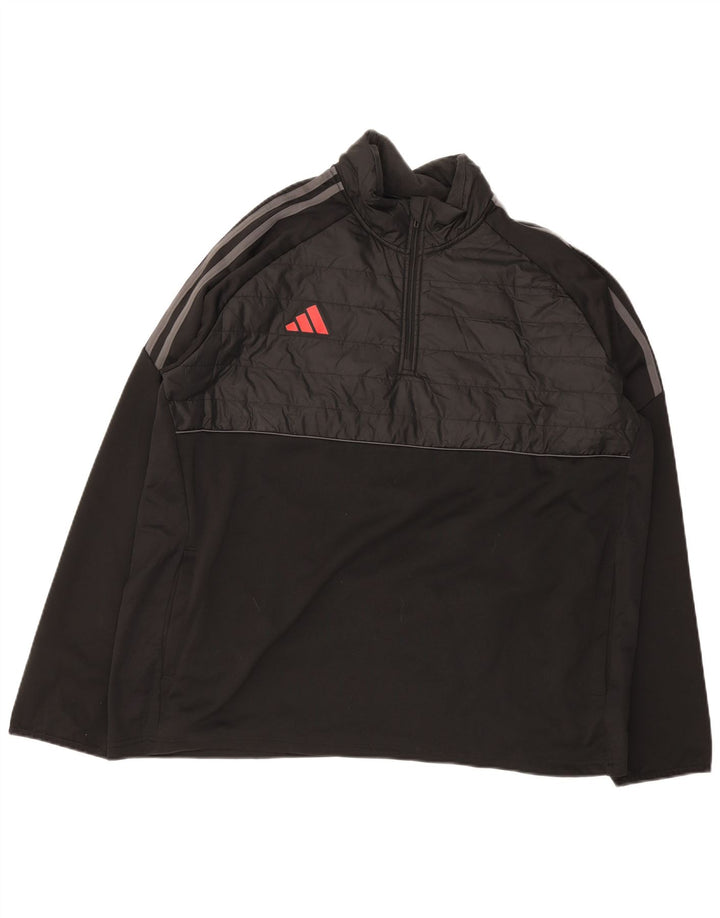 Adidas muška trenirka Aeroready gornja jakna 2XL crni poliester