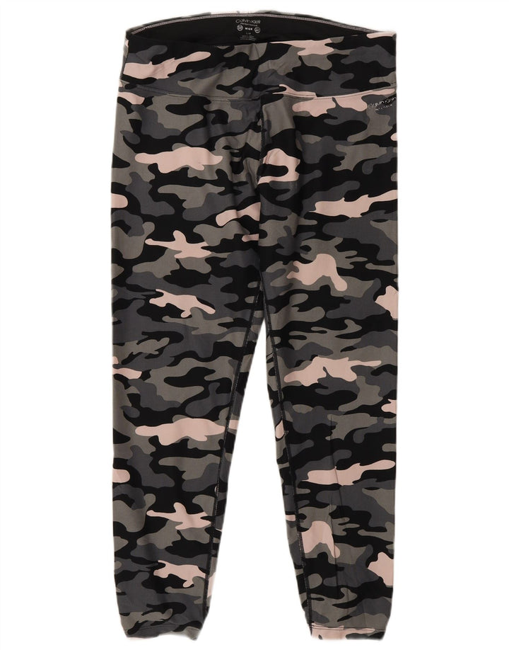 Calvin Klein Ženske Performance Leggings UK 16 Large Multicolored