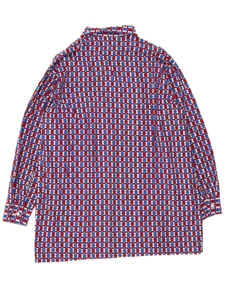 Vintage muška košulja velikih raznobojnih geometrijskih oblika