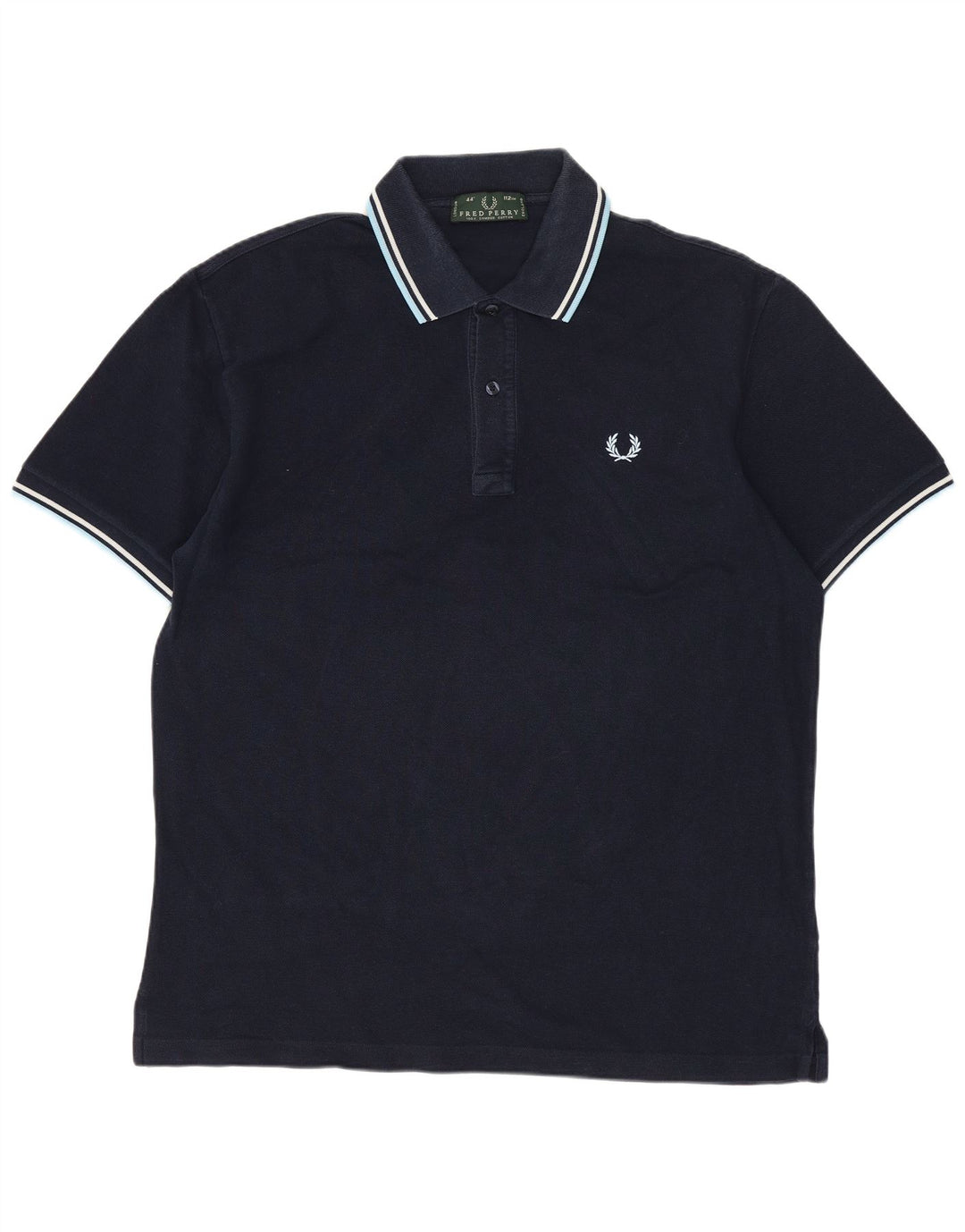 FRED PERRY Muška polo majica Srednje tamnoplavi pamuk