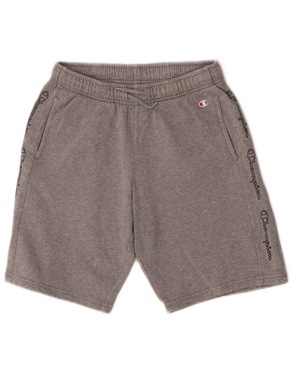 Champion Boys Graphic Sport Shorts 13-14 Years XL sivi pamuk