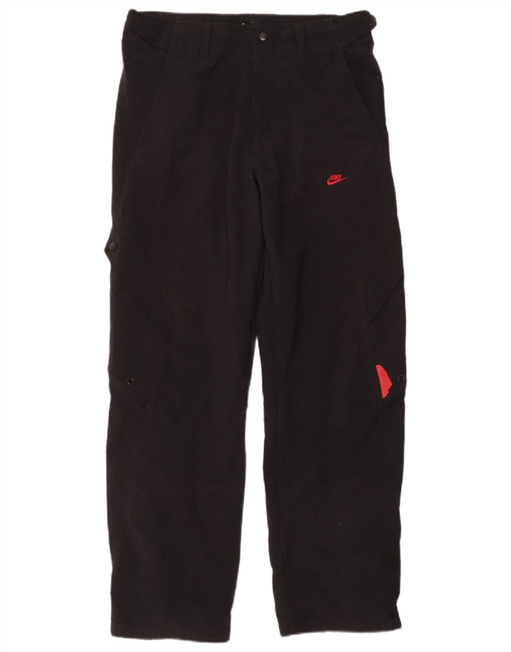 Nike muške kargo hlače srednje veličine W34 L30 crni poliester