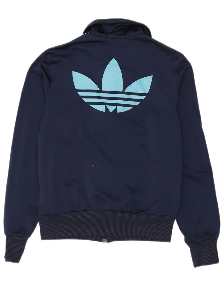 Adidas ženska gornja jakna trenirke EU 38 srednje tamnoplava poliester