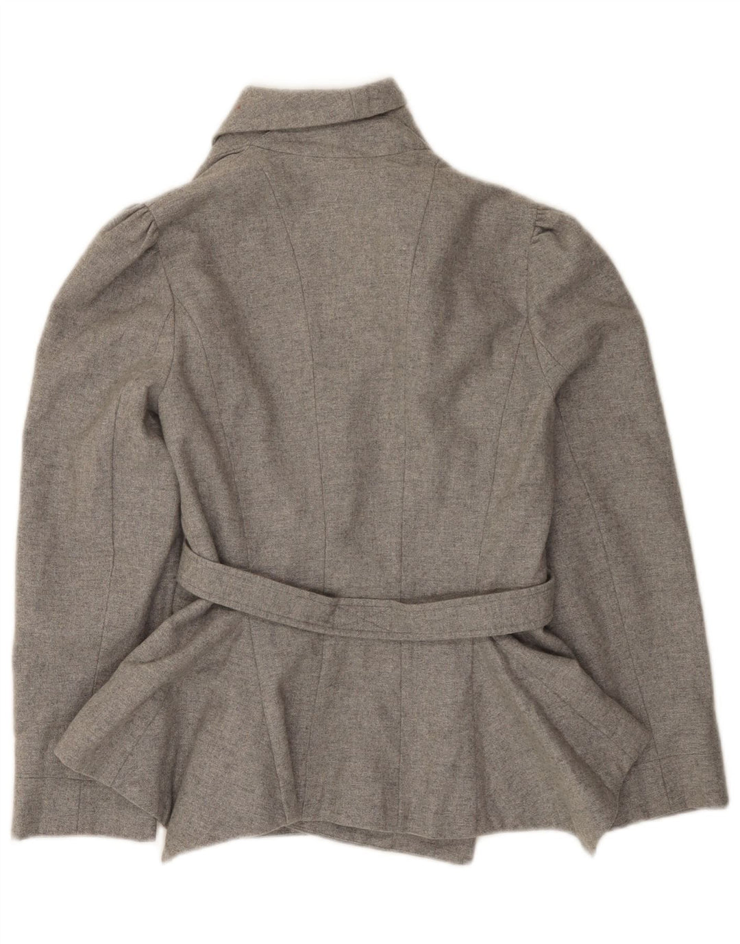 Topshop ženski sako jakna UK 10 mali sivi poliester
