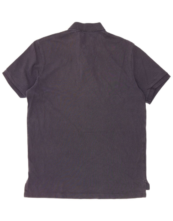 POLO RALPH LAUREN Mens Classic Fit Polo Shirt Medium Navy Blue Cotton