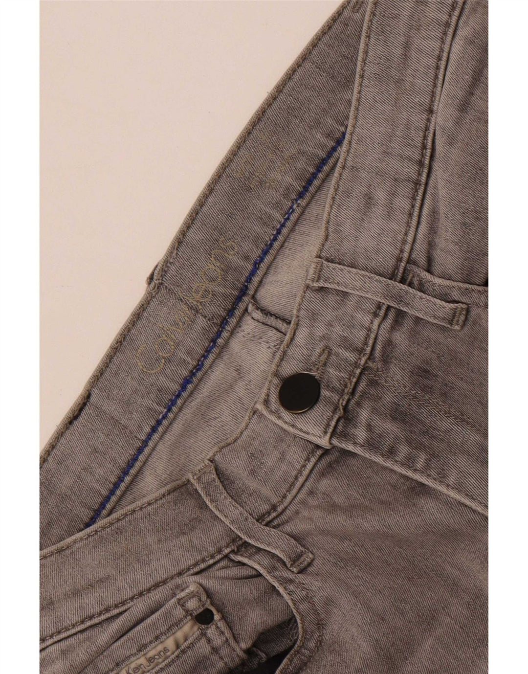 Calvin Klein ženske uske traperice W26 L27 sive