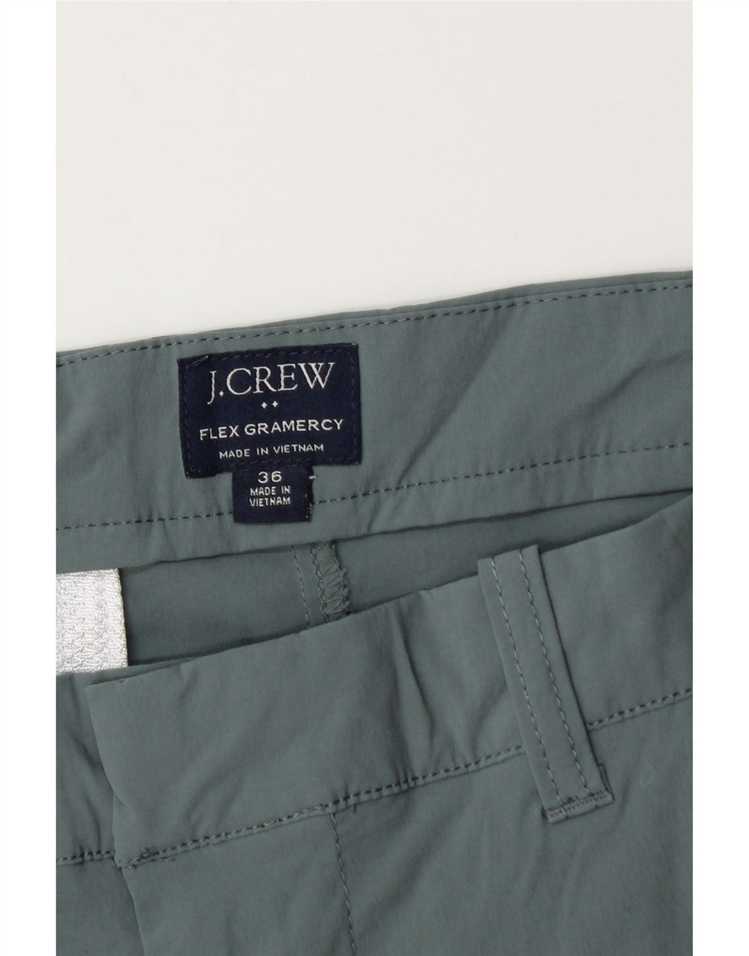 J. Crew muške kratke hlače Gramercy Chino W36 veliki sivi najlon