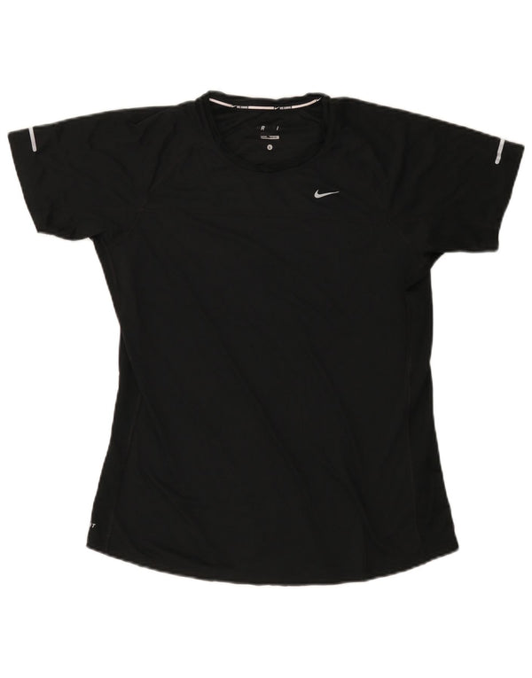 NIKE ženska majica kratkih rukava Dri Fit UK 14 velika crna
