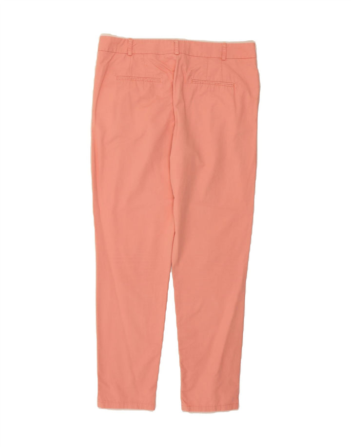 ZARA Womens Pegged Chino Trousers Medium W32 L27 Pink Vintage Zara and Second-Hand Zara from Messina Hembry 