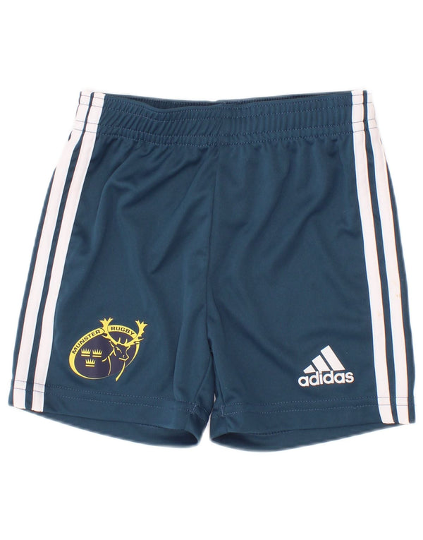 Adidas Baby Boys Munster Rugby Sport Shorts 6-9 mjeseci plavi poliester