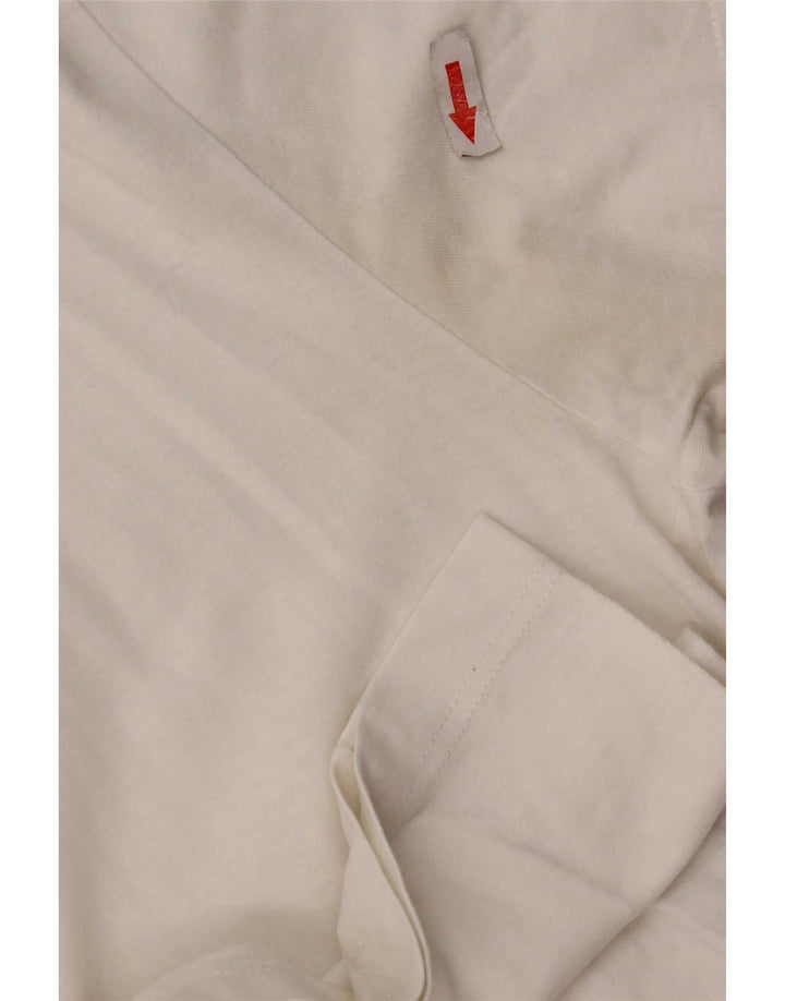 Fred Perry muška majica kratkih rukava, veliki bijeli pamuk