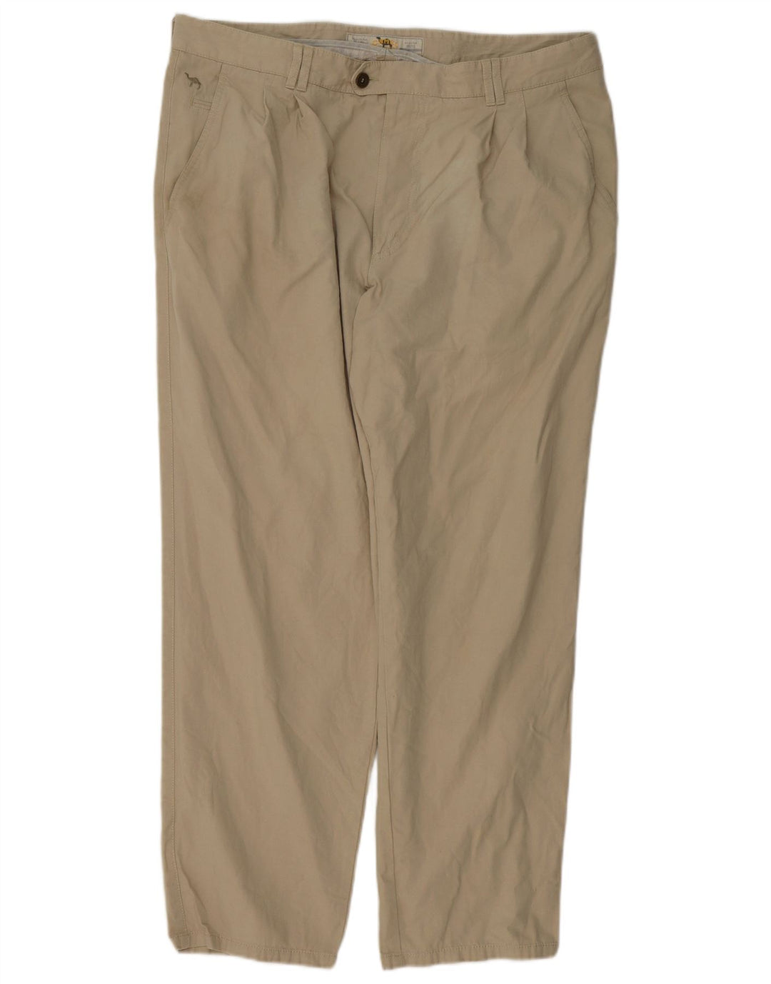 CAMEL ACTIVE Muške hlače s štipaljkama W40 L30 Bež pamuk