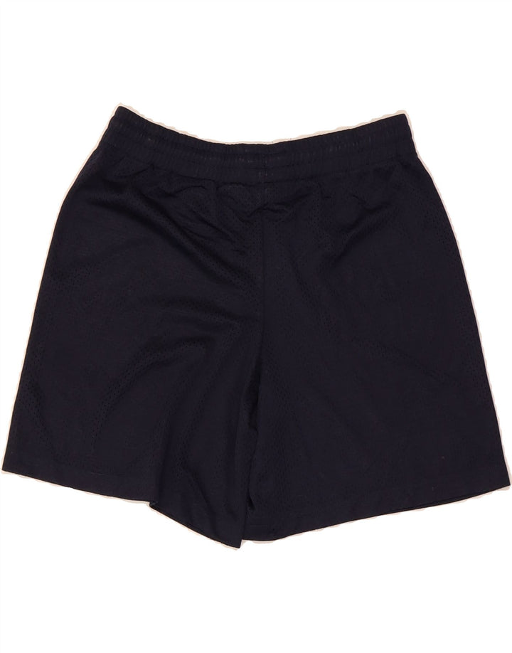 RUSSELL ATHLETIC Boys Sport Shorts 10-11 Years Medium Navy Blue Polyester Vintage Russell Athletic and Second-Hand Russell Athletic from Messina Hembry 