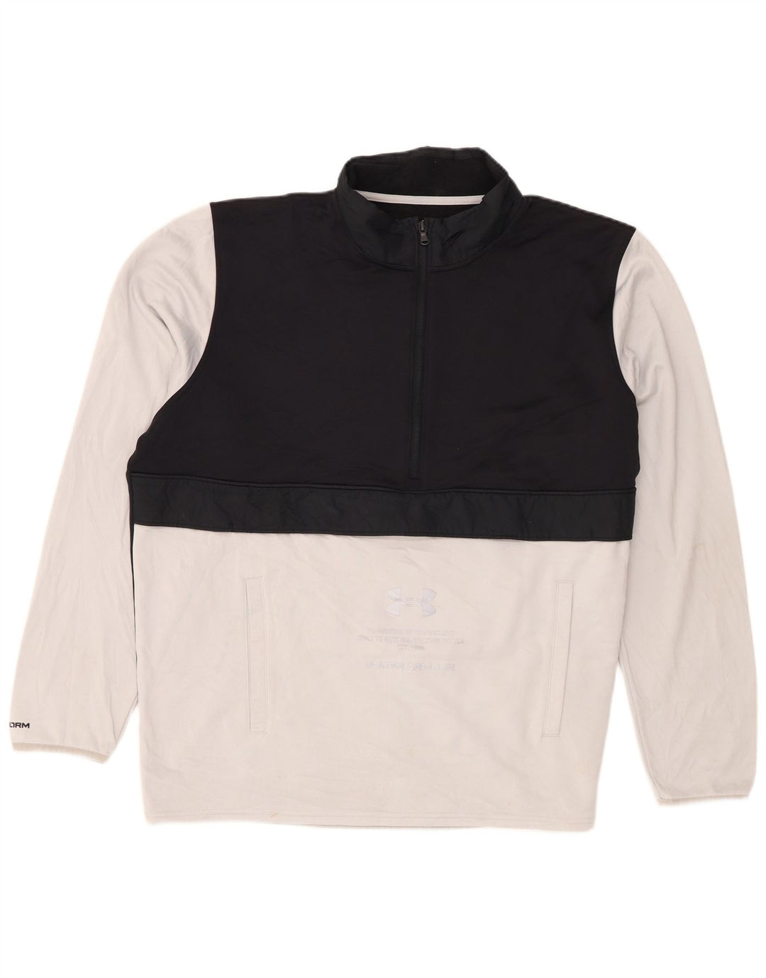 Muška trenirka Under Armour Cold Gear Graphic gornja jakna 2XL crna