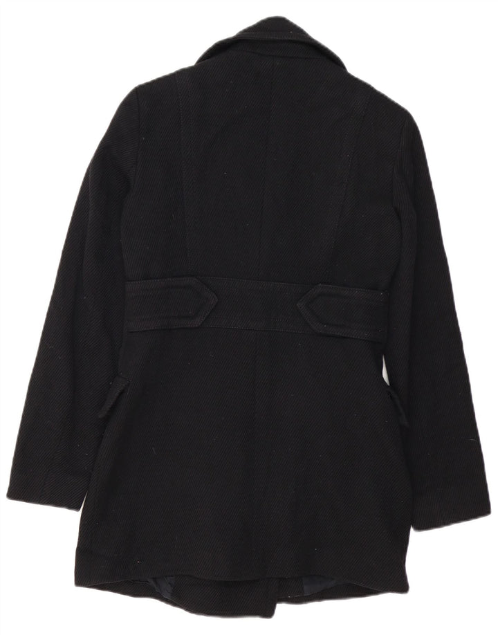 Massimo Dutti ženski sako s dvostrukim kopčanjem EU 36 XS crni poliamid