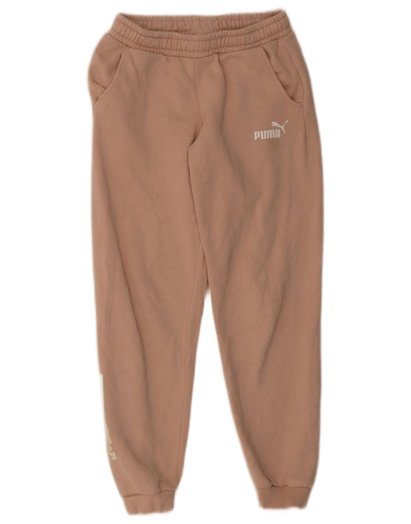 Puma ženske hlače za trenirku s grafičkim motivima Joggers UK 8 Small Pink Cotton