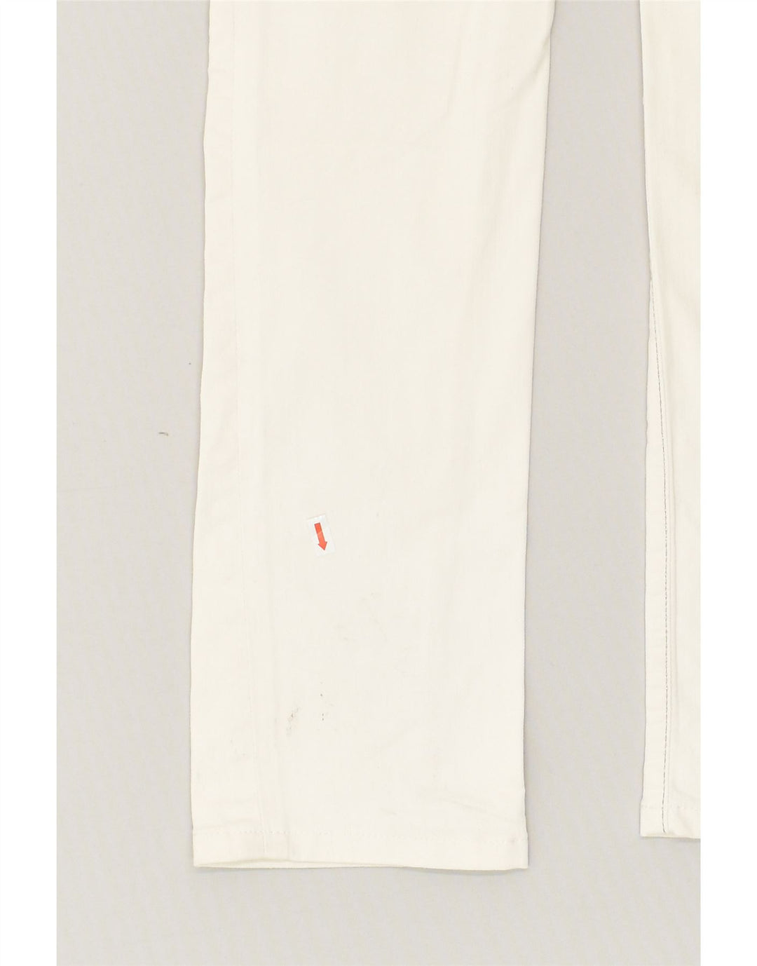 GUESS Womens Slim Jeans W29 L32  Off White Cotton | Vintage Guess | Thrift | Second-Hand Guess | Used Clothing | Messina Hembry 