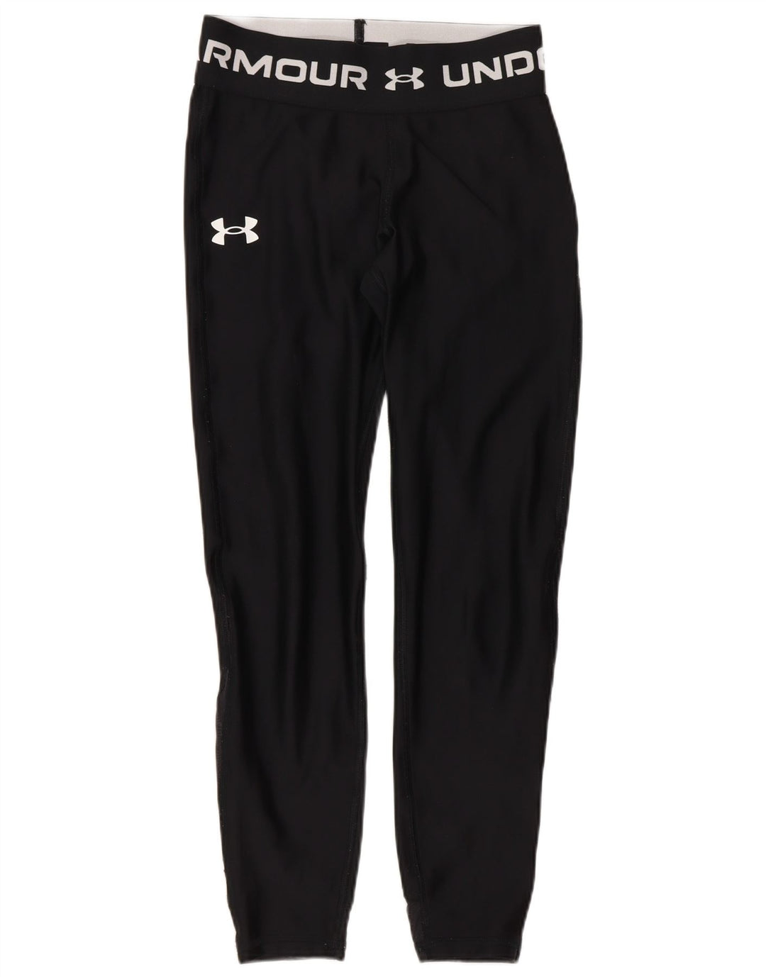 Under Armour ženske kapri grafičke tajice UK 4 XS crni poliester