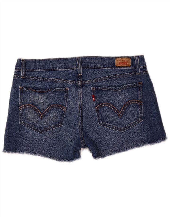 Levi's ženske kratke hlače od trapera 524, super niske US 11 Large W32 plave