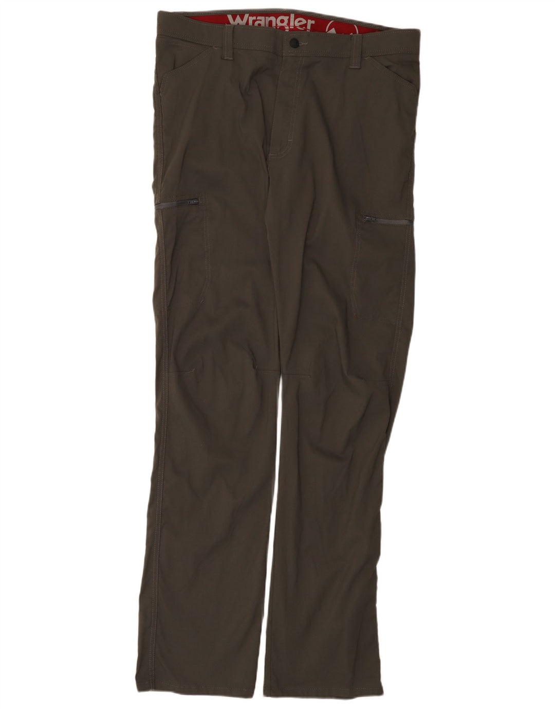 WRANGLER Muške ravne kargo hlače W36 L34 sivi najlon