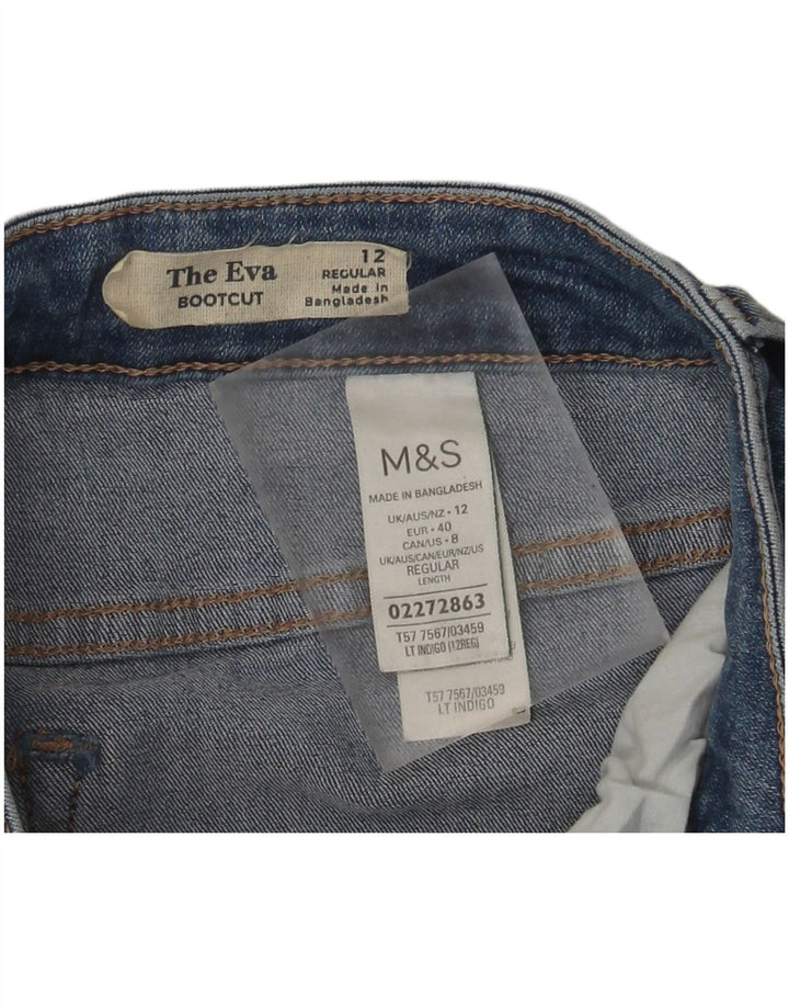 Marks & Spencer ženske traperice The Ivy Bootcut UK 12 srednje W30 L29 plava