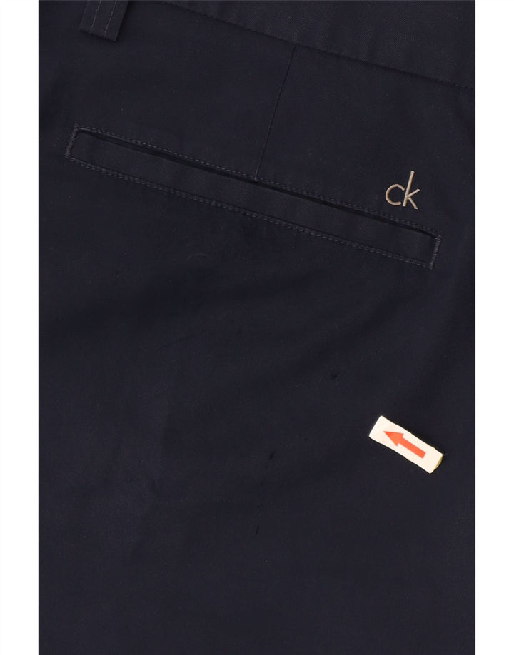 CALVIN KLEIN Muške chino kratke hlače W38 XL tamnoplavi poliester