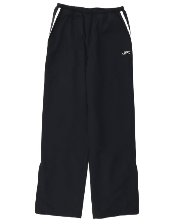 Reebok muške hlače za trenirku male tamnoplave poliesterske