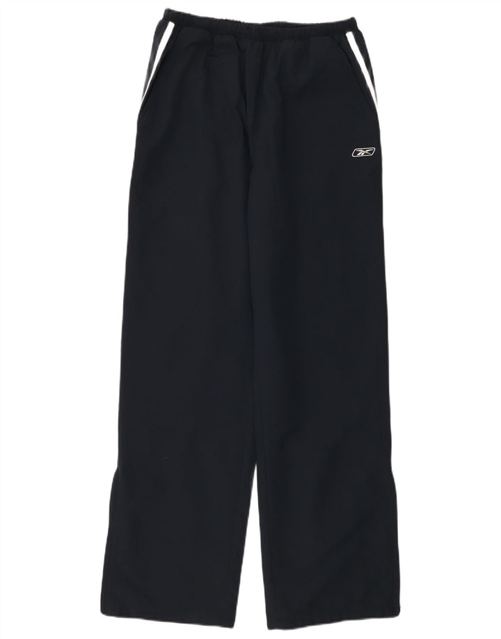 Reebok muške hlače za trenirku male tamnoplave poliesterske