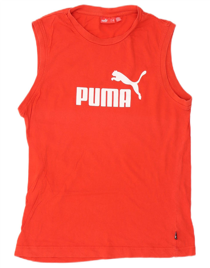 Puma muški grafički prsluk Srednje crveni pamuk