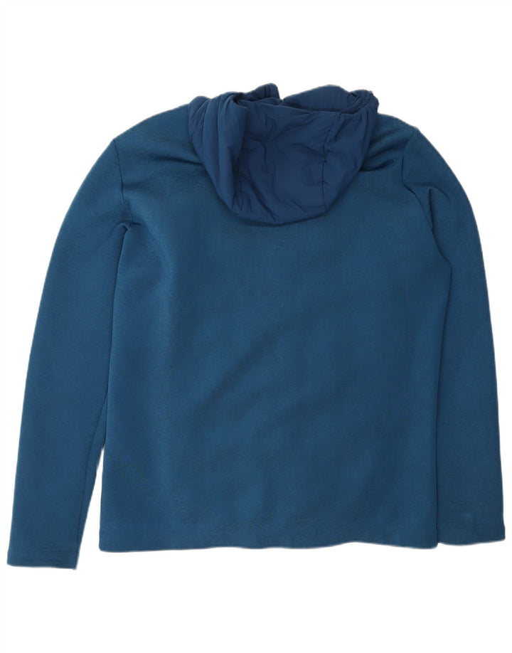 Jack Wolfskin muška vjetrovka s kapuljačom UK 36/38 Mala plava poliesterska jakna